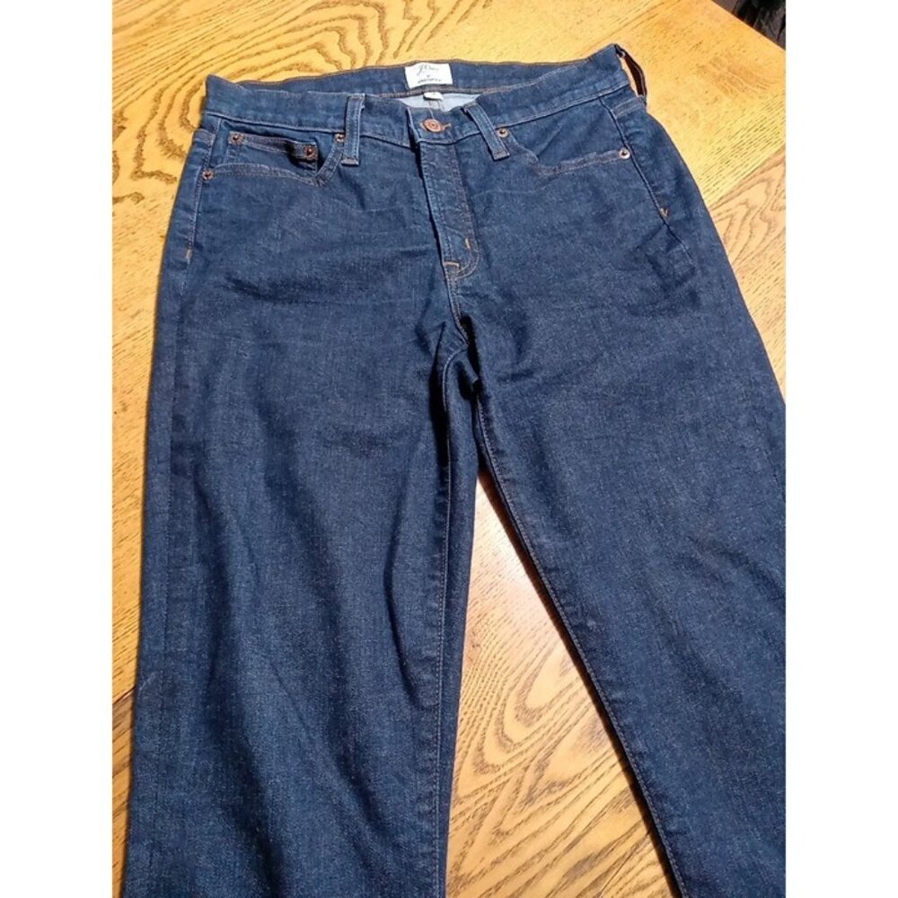 J.CREW Jeans Womens 28 BLUE Dark Preowned Summer Casual Work - Picture 10 of 10
